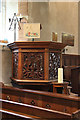 TF7123 : St Andrew, Congham - Pulpit by John Salmon