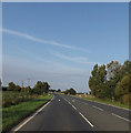 TL5688 : A10 approaching the junction with Hale Fen (Camel Drove) & Camel Road by Geographer