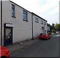 Entrance to Derrick Matthews and Co office in Old Cwmbran