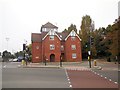 Building at Junction near Barnes Station