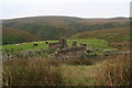 Ruin by the footpath parallel to the Pennine Way