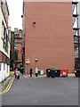 View from the western exit, Queen Street station