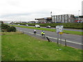 Cycling north from Prestwick Airport