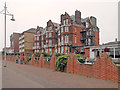 The Victoria Hotel, Lowestoft from the promenade