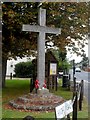 TL9620 : Wooden war memorial, Layer de la Haye by Bikeboy