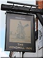 The Windmill Inn sign