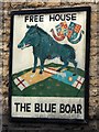 The Blue Boar sign