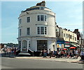 SY6779 : Golden Sands cafe bistro in Weymouth by Jaggery
