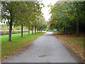 Approach to Chalfont St. Peter cemetery