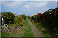 Path leading to the beach at Pensarn