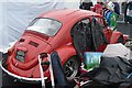 View of a VW Beetle in the Classic Car Boot Sale