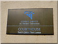 S4798 : Courthouse plaque, Portlaoise by Kenneth  Allen