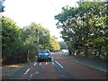 Pixham Lane at the junction of Reigate Road