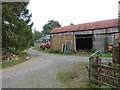 Farm buildings at Spital Tower