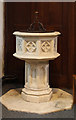 St John the Evangelist, Stratheden Road, Blackheath - Font