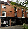 Black fronted shops in St Alkmond