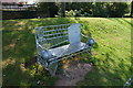 Memorial bench for Rob Taylor