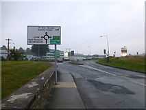 W6674 : Road sign, Cork by Kenneth  Allen