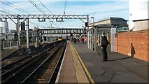 TQ3884 : Platform 10a, Stratford Station by David Martin