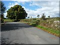 Looking west, Slates Lane, Middleton