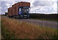 TL1284 : Straw haulage, Bernard Corbett & Co by Michael Trolove