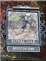 ST6601 : Royal Oak pub sign by John M
