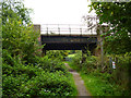 Bridleway under the railway