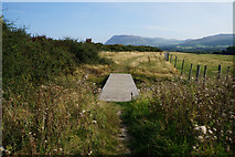 SH6573 : Wales  Coast Path towards Llanfairfechan by Ian S