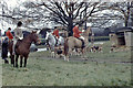 Bedale Hunt on Hornby Green 1960s