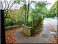 Footpath leads off Gun Hill