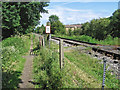 Darley Dale - railway foot crossing near Holt Drive