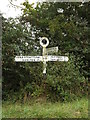 TM2589 : Roadsign on Room Lane by Geographer