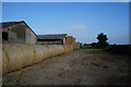 Bales of hay at Fair View Farm