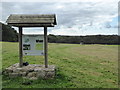 Information board at Carwynnen Quoit