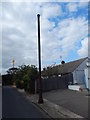 Metal post, Crespigny Road