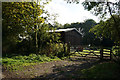 SE4561 : Barn on Church Field Lane, Great Ouseburn by Ian S