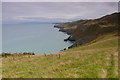 SN5473 : Llwybr Arfordir Ceredigion a Llwybr Arfordir Cymru  / Ceredigion Coast Path and Wales Coast Path by Ian Medcalf