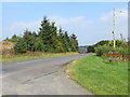 Road (B723) at Roadside Cottage