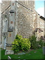 Buttresses to the tower of St Nicholas