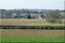 SO7495 : Cropfields near Allscott, Shropshire by Roger  D Kidd