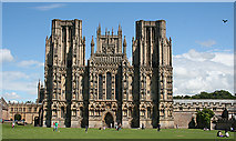 ST5545 : Wells Cathedral by Anne Burgess