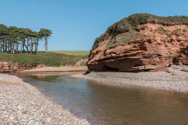 River Otter Estuary, Budleigh Salterton,... © Christine Matthews ...