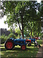 Tractor display at the Cardiff Country Fair