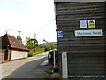 Yard entrance at Harroway Farm