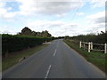 TL7451 : B1063 Stradishall Road, Stradishall by Geographer