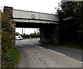 Mill Street side of a railway bridge, Wem