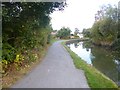 SO8963 : Droitwich Spa, towpath by Mike Faherty