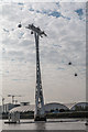TQ3979 : Cable Car over The River Thames by Christine Matthews