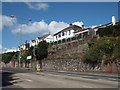 Houses in Inverteign Drive overlooking Bitton Park Road, Teignmouth