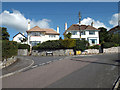 SX9373 : Early houses in Inverteign Drive, Teignmouth by Robin Stott